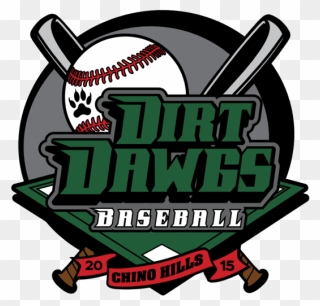 Diamond Dawgs Baseball Clipart Jpg Black And White - Chino Hills Dirt Dawgs Pin - Png Download