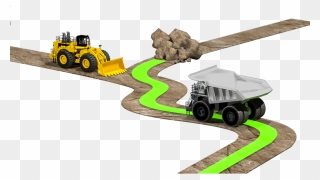 Automation & Control Mining - Scale Model Clipart