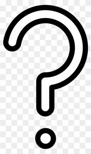 Question Mark Outline Icon Png Clipart
