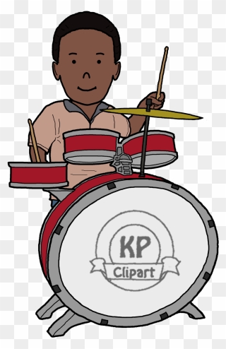 Drum Clipart Music Class - Drummer - Png Download