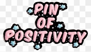 Pin Of Positivity Good Luck Pin Clipart