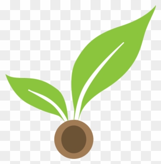 Napkin Stage - Plant From Seed Logo Clipart
