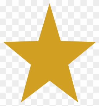 Gold Star Clipart Png Transparent Png