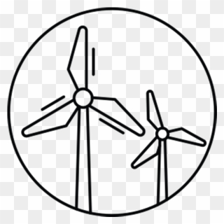 Turbina Ikona - Wind Power Clipart