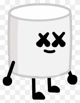 Marshmellow Clipart Burnt Marshmallow - Inanimate Insanity Marshmallow - Png Download
