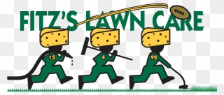 Fitz’s Lawn Care - Cartoon Clipart