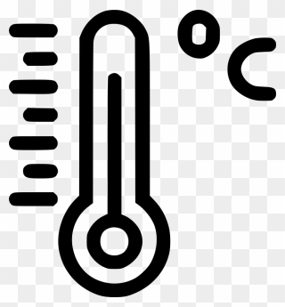 Transparent Thermometer Celsius - Temperature Png Clipart