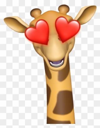 Memoji Giraffe Clipart