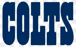 Indianapolis Colts - Wikipedia - Indianapolis Colts Logo Text Clipart