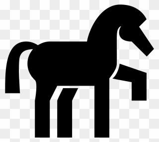 This Icon Represents A Horse Stallion - Stallion Clipart