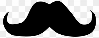 Deluxe Moustache Logo Clipart