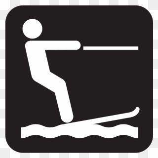 Water Ski Clip Art - Png Download