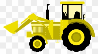 Tractor2 Clipart - Tractor Clipart - Png Download
