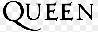 Queen Band Logo Transparent & Png Clipart Free Download - Queen Logo Text