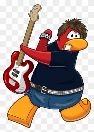 Transparent Band Instruments Clipart - G Billy Club Penguin - Png Download