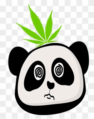 Panda Weed Clipart