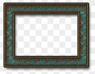 Square Frame Png Pic Png Icons - Portable Network Graphics Clipart