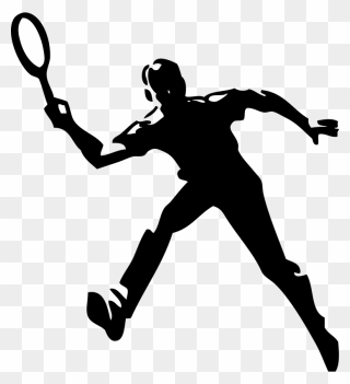 Tennis Player - Men's Tennis Clip Art - Png Download