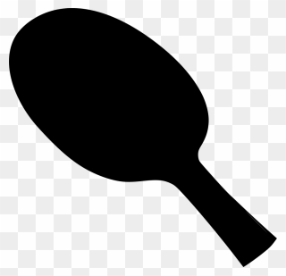 Transparent Ping Pong Clipart - Table Tennis Racket - Png Download