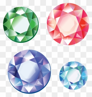 Blue Diamond Gemstone Gem,jewelry,cartoon Free Photo - Diamond Png Cartoon Free Clipart