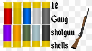 Transparent Shotgun Shell Clipart - Png Download