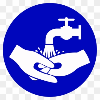 Hand Wash Station Symbol Clipart