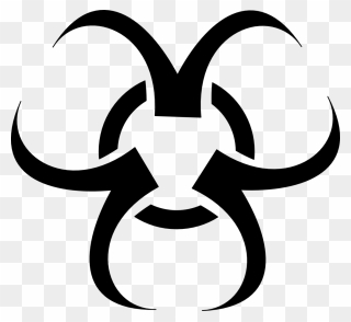 Biological Hazard Symbol Clip Art - Quarantine And Chill Svg - Png Download