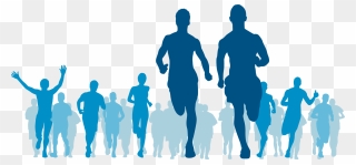 Sport Running Marathon - Marathon Clipart Png Transparent Png
