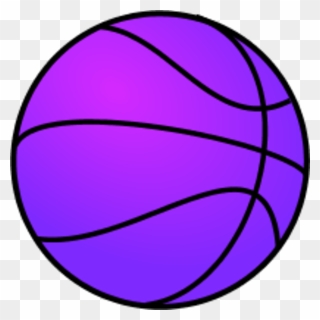 Clipart Basketball Purple, Clipart Basketball Purple - Clipart Basketball - Png Download