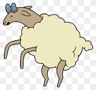Adventure Time Sheep Clipart