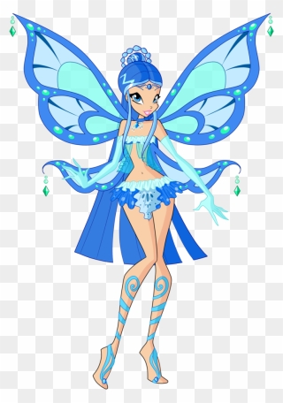 Design Clipart Beautiful - Water Fairy Clipart - Png Download