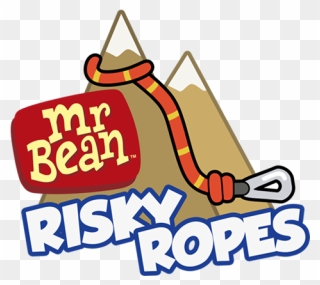 Mr Bean Risky Ropes Logo - Logo Mr Bean Png Clipart