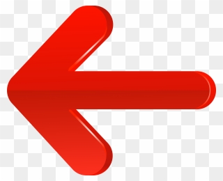 Red Arrow Clip Art - Left Arrow Png Red Transparent Png