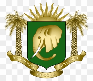 {{{coat Alt}}} - Ivory Coast Coat Of Arms Clipart