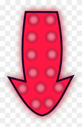 Arrow Pointing Down - Clip Art - Png Download