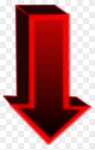 Cubic Arrow Pointing Down - Arrows Pointing Down Clipart