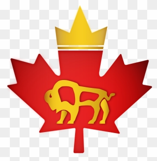 Canada Flag Flash Card Clipart
