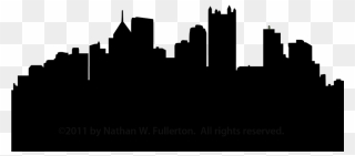 Pittsburgh Skyline Silhouette Dpi Free Images - Silhouette Pittsburgh Skyline Clipart