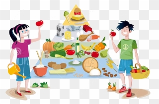 Healthy Clipart Heathy - Eat Healthy Food Clipart - Png Download