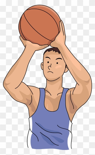 Shoot Basketball Clipart