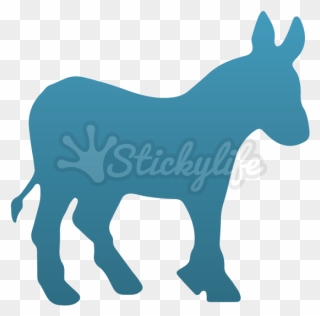 United States Of America Democratic Party Presidential - Democratic Party Donkey Png Clipart