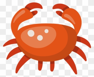 Transparent Crab Clip Art - Crab Png Clipart