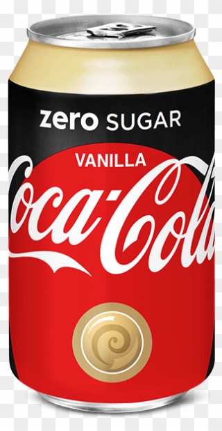 Coke Zero Transparent Png - Coca Cola Vanilla Png Clipart