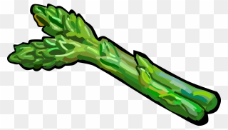 Vector Illustration Of Vegetable Asparagus Spears - Asparagus Clip Art - Png Download