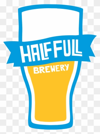 Half Full Brewery Logo Clipart