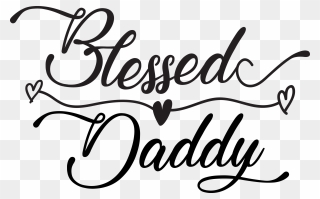Blessed Dad Svg Clipart