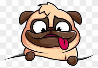 Pig The Pug Clipart - Png Download