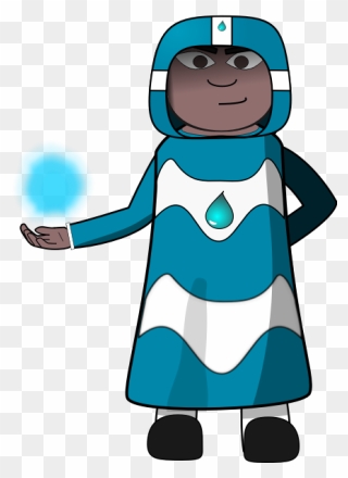 Water Magician - Mage Clipart - Png Download