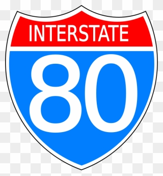 Interstate Highway Sign Png Clip Arts - Interstate Highway Sign Vector Transparent Png