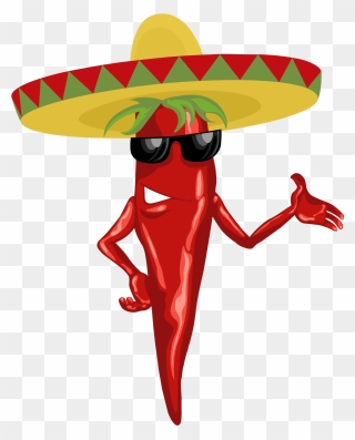 Transparent Make Good Choices Clipart - Mexican Pepper Cartoon - Png Download